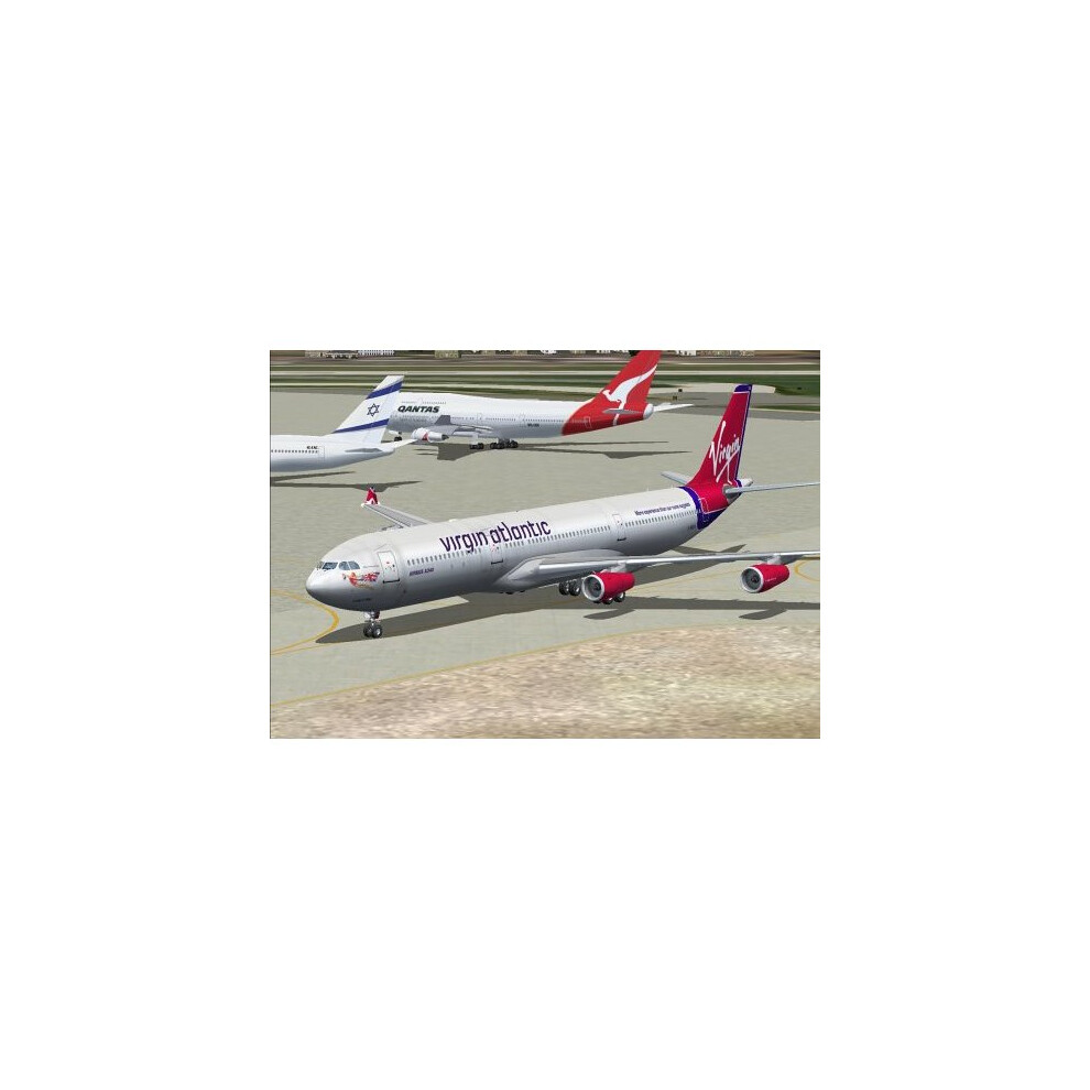 A340 Professional Add-On For Fs 2002/2004 (Pc Cd) 5035063003953