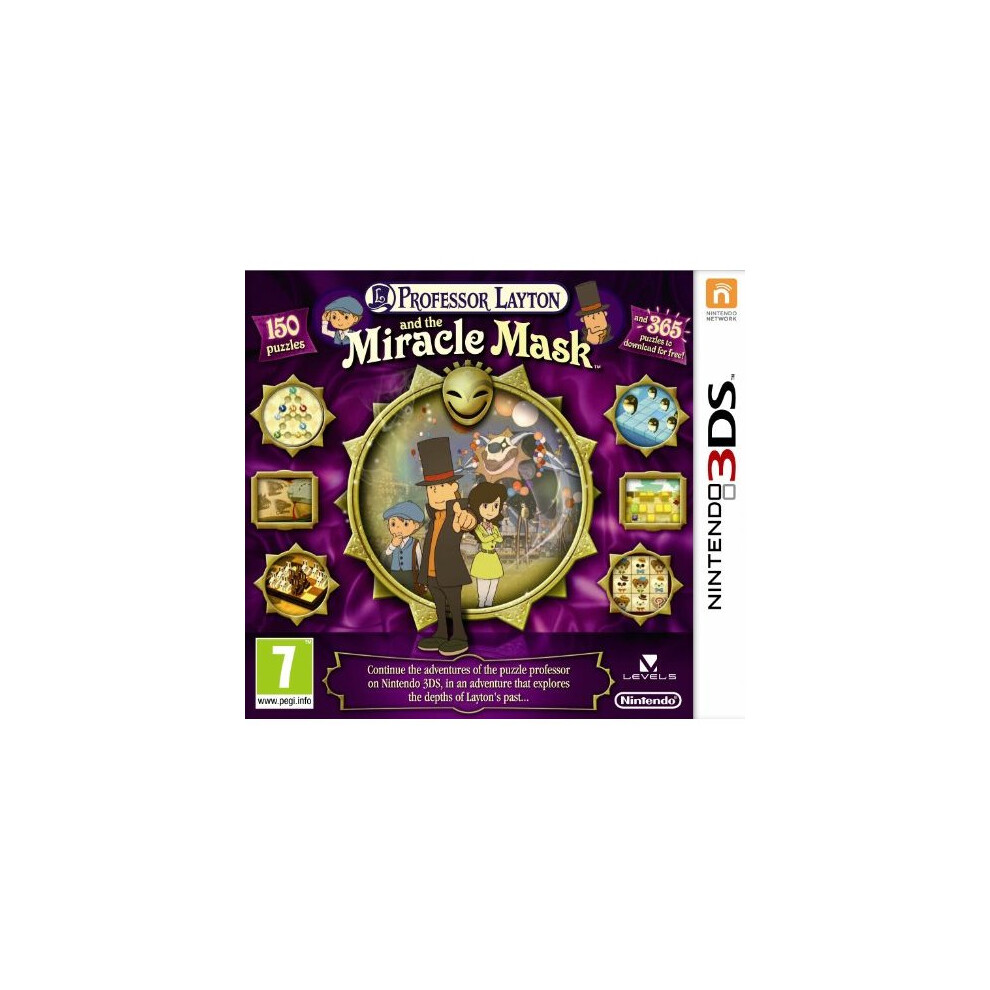 Professor Layton and the Miracle Mask (Nintendo 3DS)