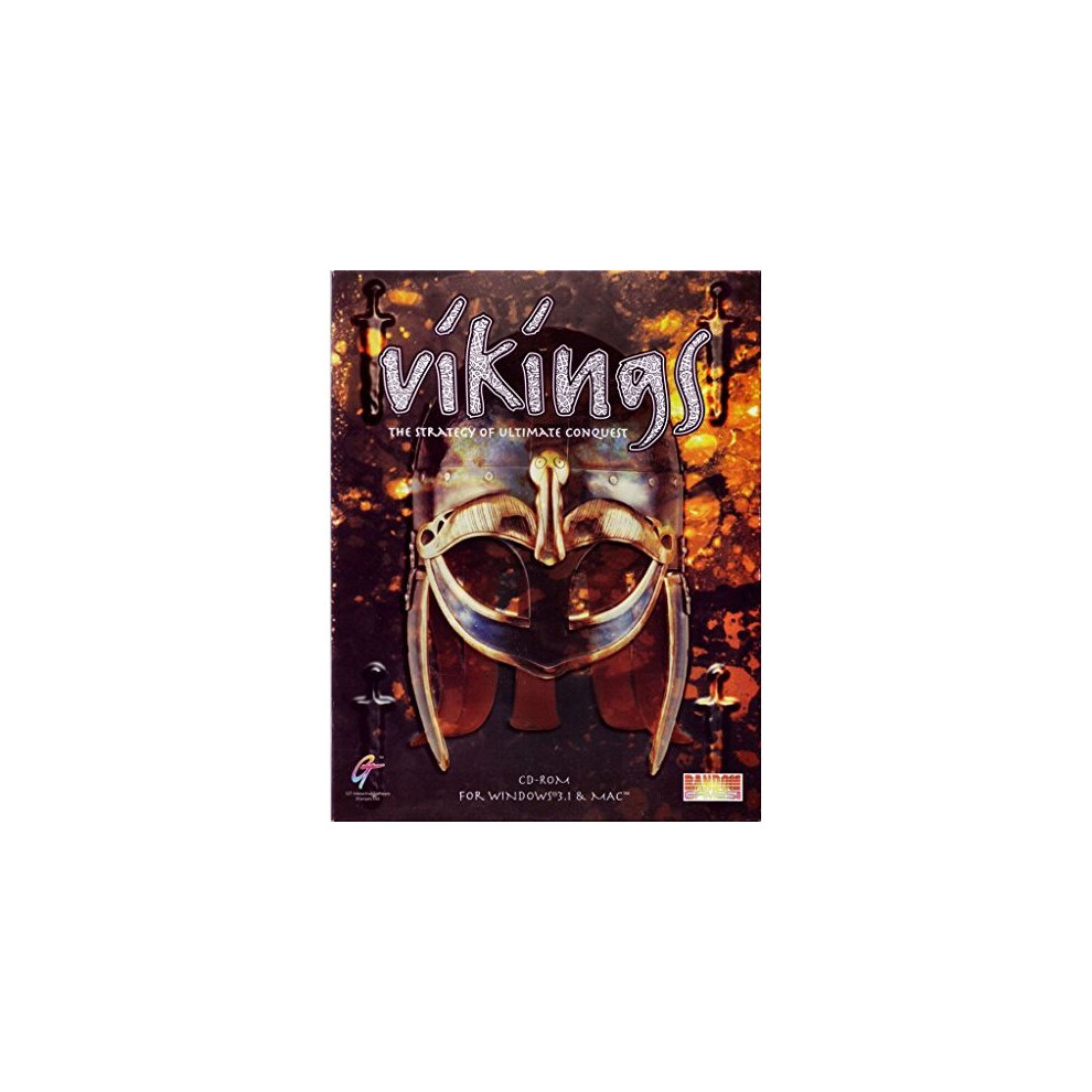 Vikings The Strategy Of Ultimate Conquest - Windows & Mac Pc Cd-Rom 5029988000371
