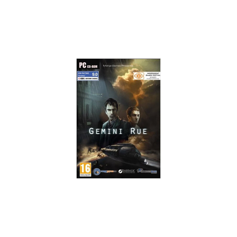 Gemini Rue: Collectors Edition (Pc Dvd) 5060264370115