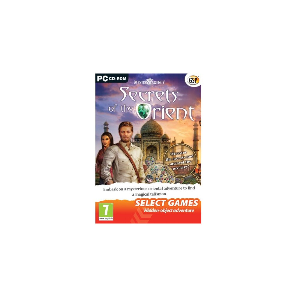 Select Games - Mystery Agency: Secrets Of The Orient (Pc Dvd) 5016488125598
