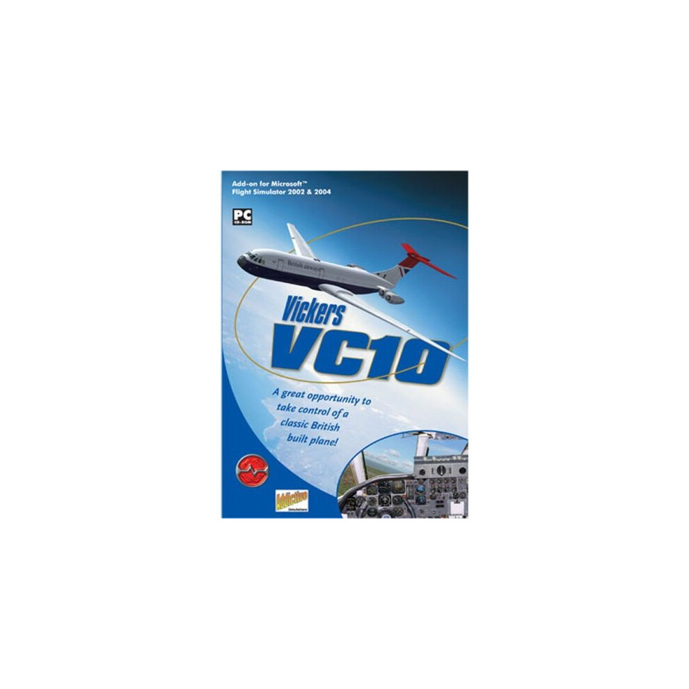Vickers Vc10 Add-On For Fs 2002/2004 (Pc Cd) 5060020472060