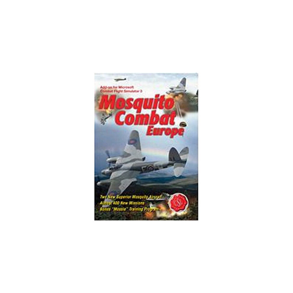 Mosquito Combat Europe Add-On For Microsoft Combat Flight Simulator (Pc) 5060020471476