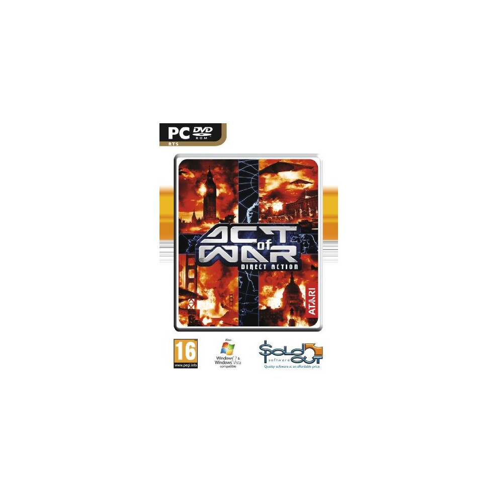 Act Of War: Direct Action (Pc Dvd) Red 5050740023604