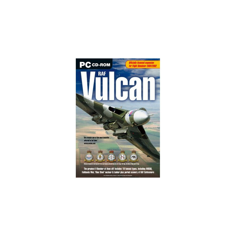 Raf Vulcan Add-On For Fs 2002/2004 (Pc Cd) 5035063004370