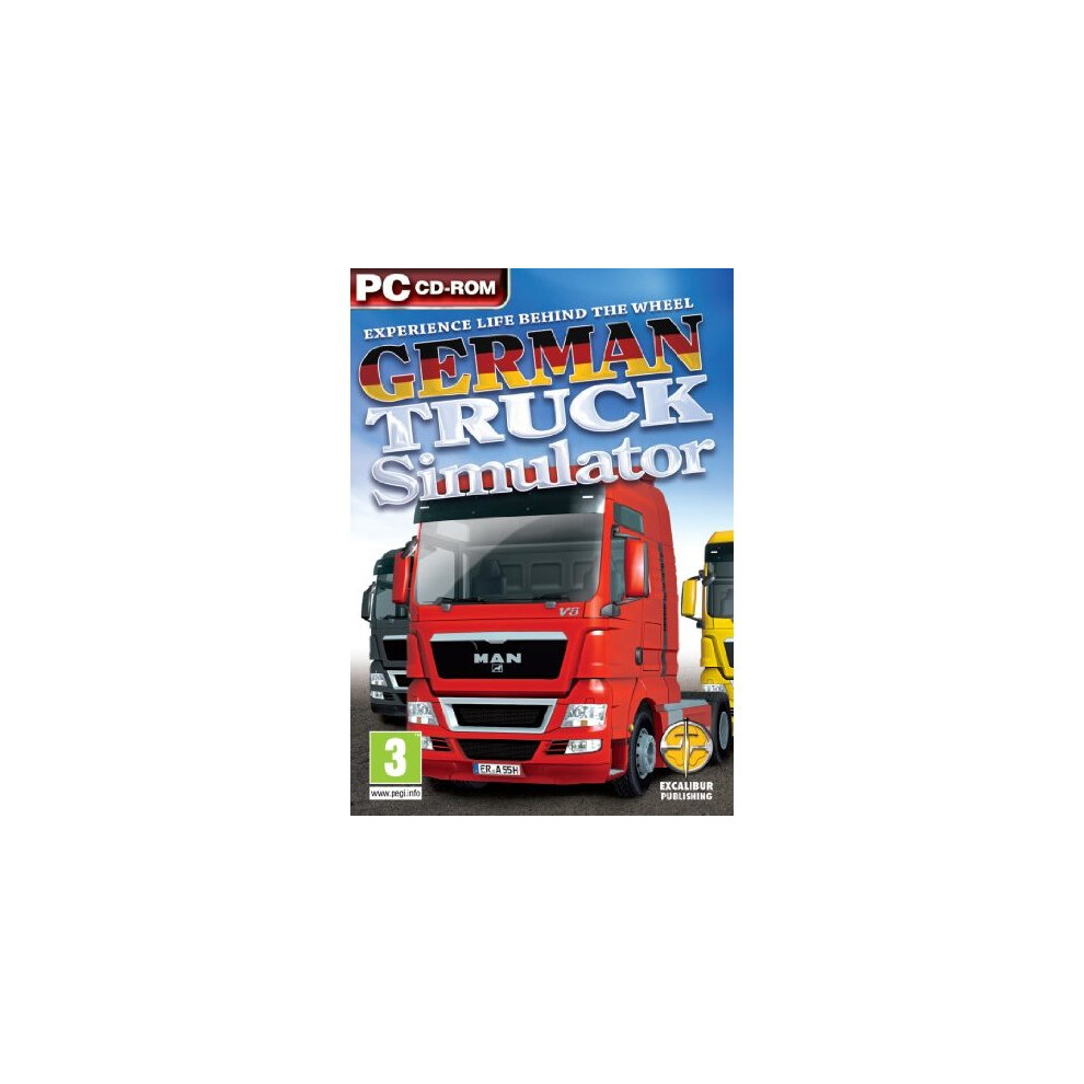 Excalibur Video Games Publish German Truck Simulator (Pc Cd) Size 18