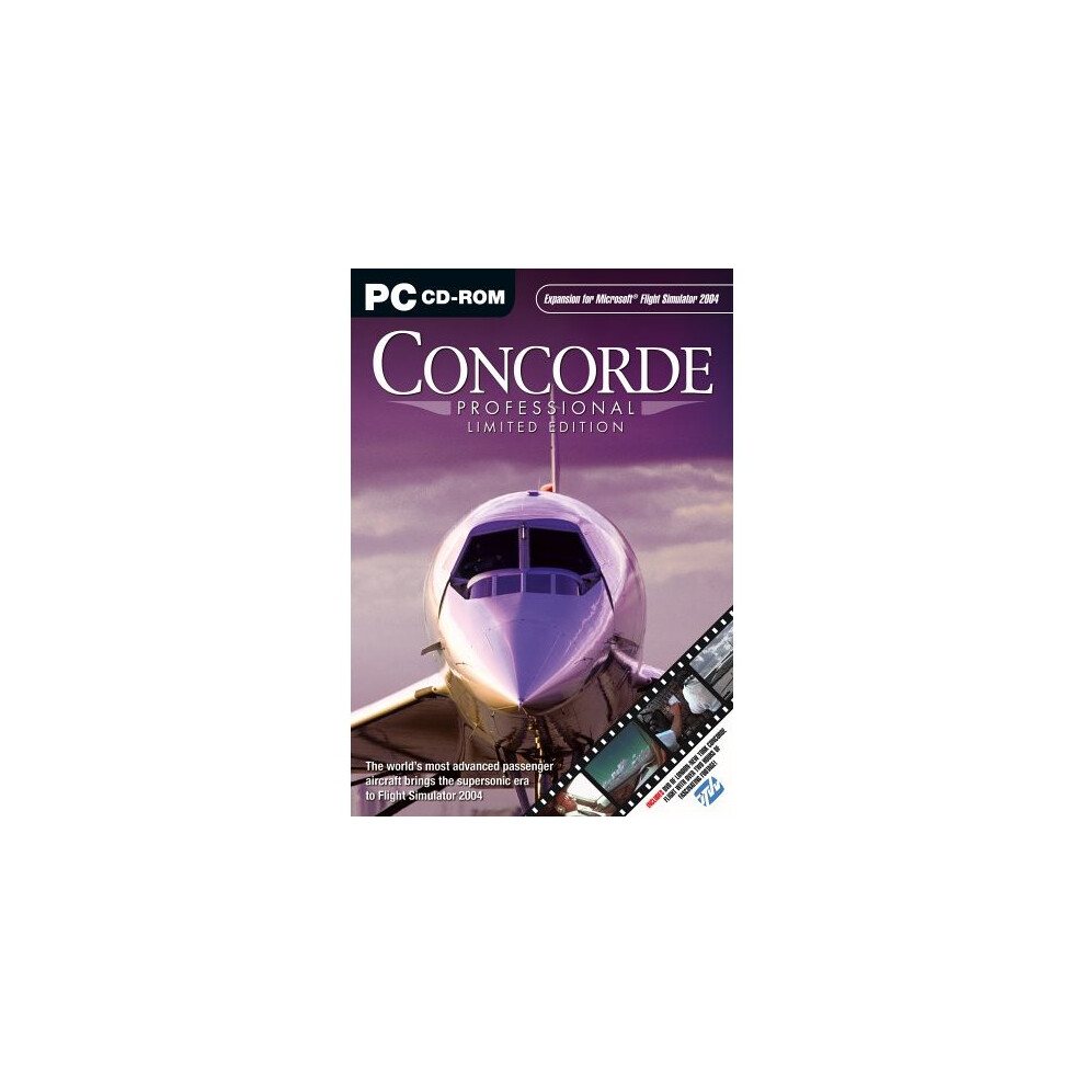 Concorde Professional - Limited Edition Add-On for FS 2004 (PC CD)-image-OPC-PCKPK7-NEW