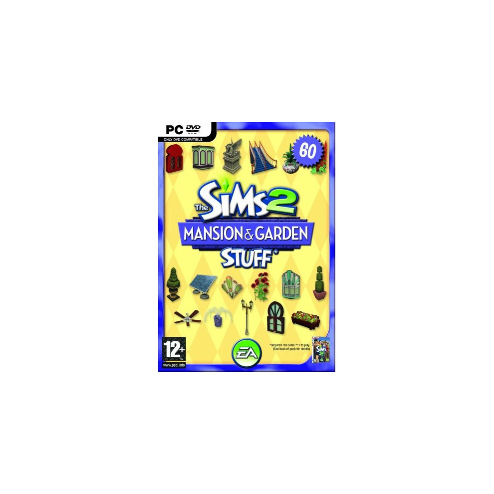 The Sims 2 Mansions & Garden Stuff Pack For The Sims 2 (Pc Dvd) 5030930071004