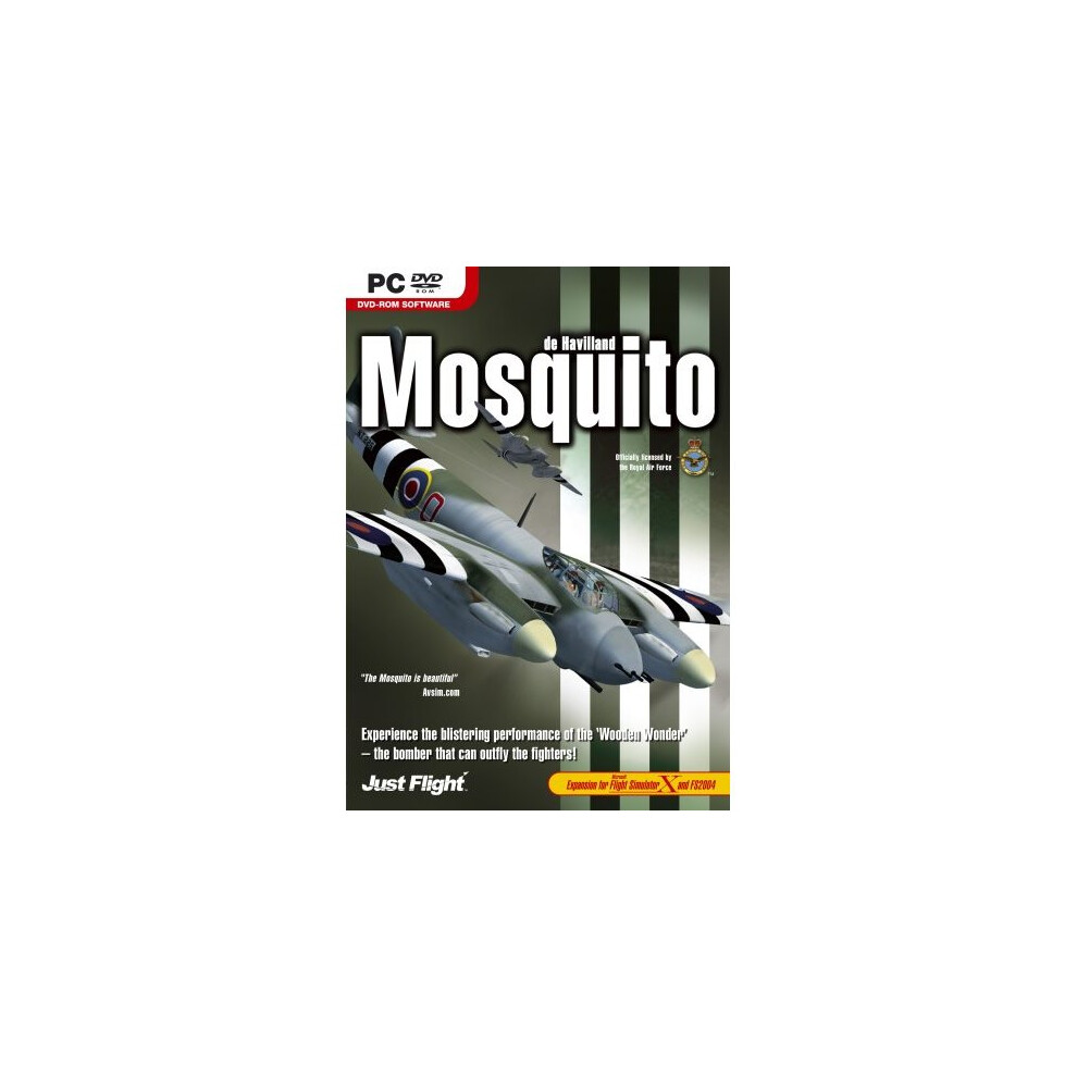 Mosquito Add-On For Fs 2004/Fsx (Pc Dvd) 5035063005384