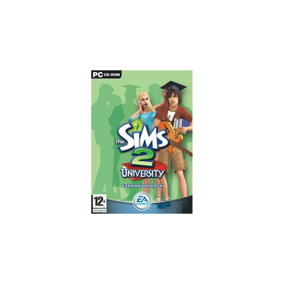 The Sims 2: University Expansion Pack (PC CD)