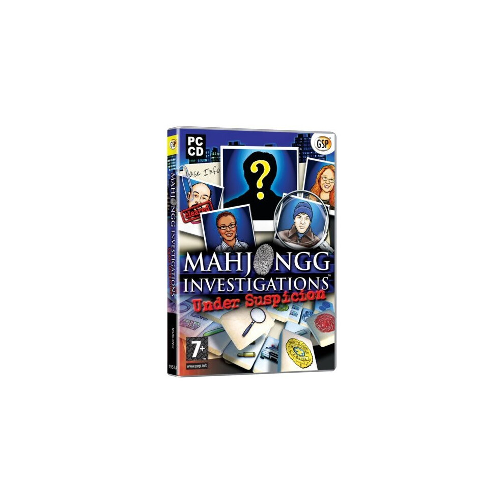 Mahjongg Investigations: Under Suspicion (Pc Cd) 5016488117524