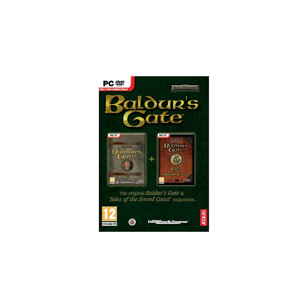 Baldur's Gate And Tales Of The Sword Coast Expansion - Double Pack (Pc Dvd) 7350002939567