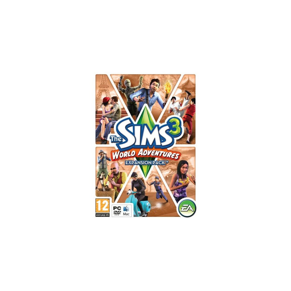 The Sims 3: World Adventures - Expansion Pack (PC/Mac DVD)-image-OPC-PCKSM5-NEW