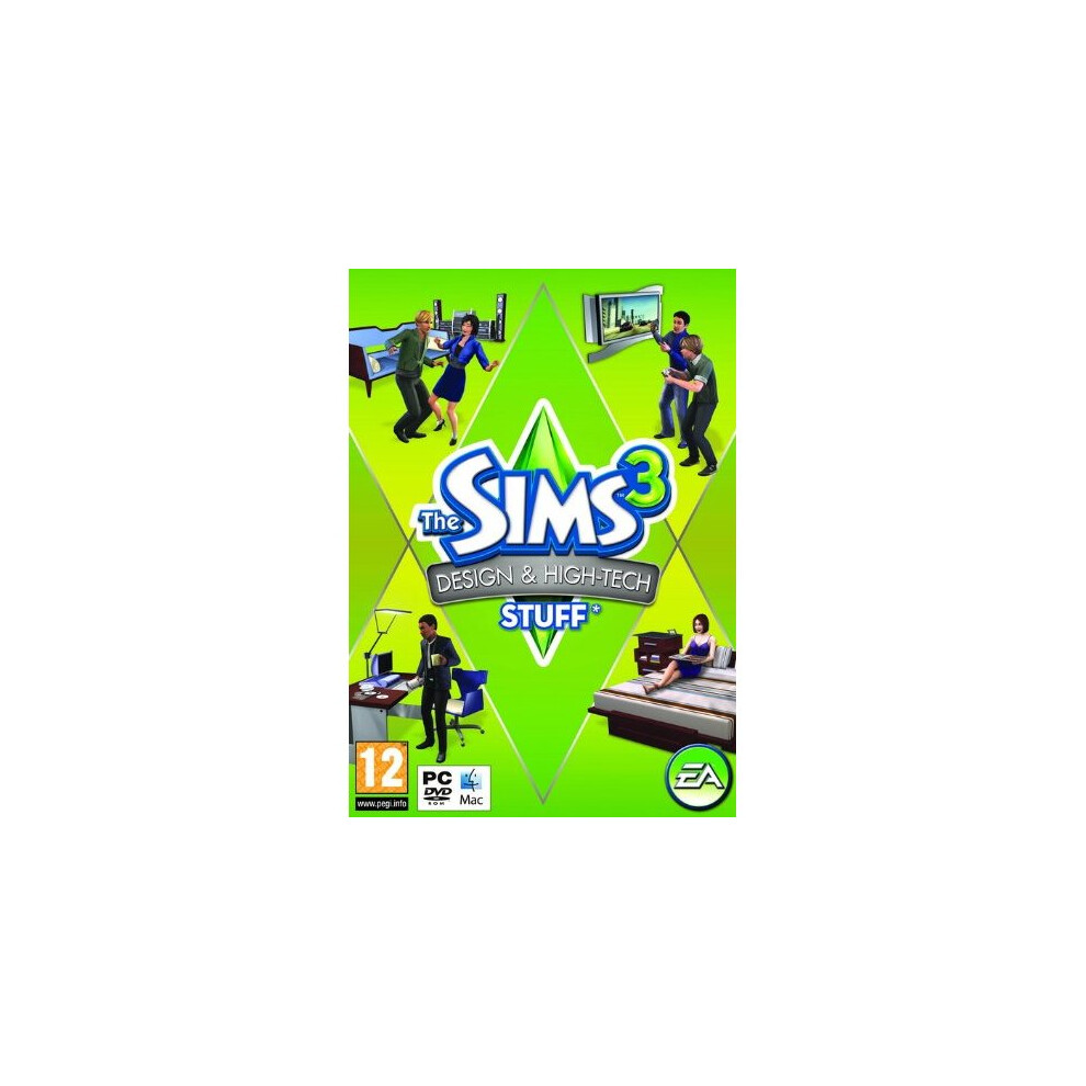 The Sims 3: Design and Hi-Tech Stuff (PC/Mac DVD)