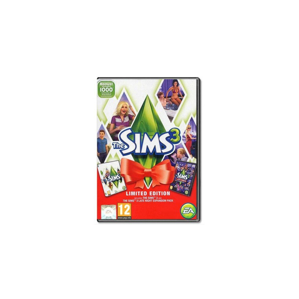 Sims 3 Limited Edition [Sims 3 + Late Night Expansion Pack] Pc/Mac 5030930098148