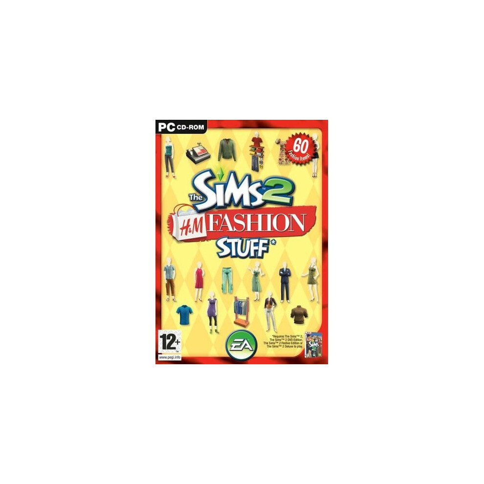 The Sims 2: H&M Fashion Stuff (PC CD)