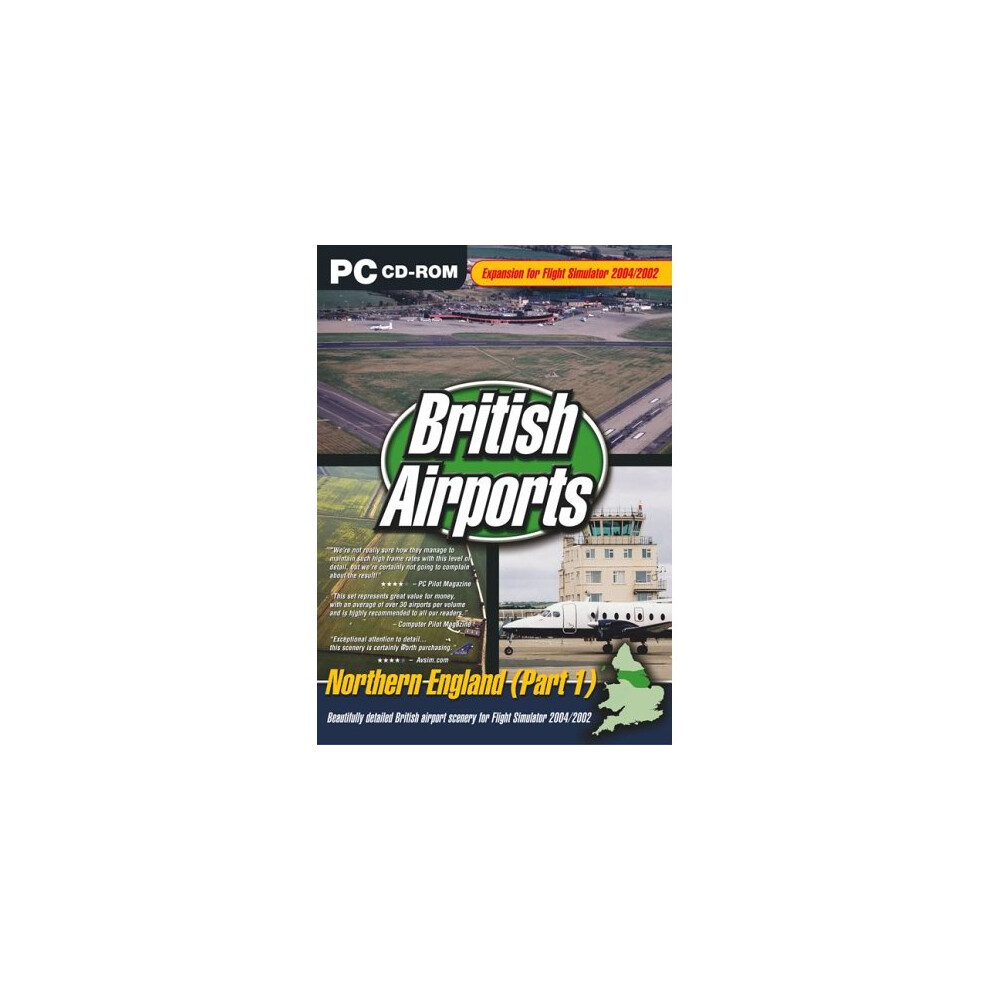 British Airports: Northern England Add-On For Fs 2002/2004 (Pc Cd) 5035063004103