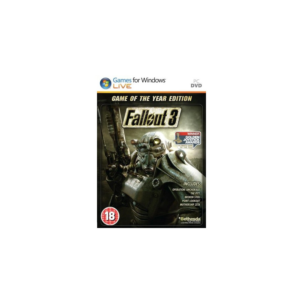 Bethesda Fallout 3 - Game Of The Year Edition (Pc Dvd)