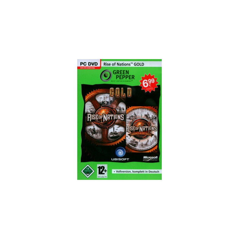 Rise Of Nations Pc Gold 4012160162043