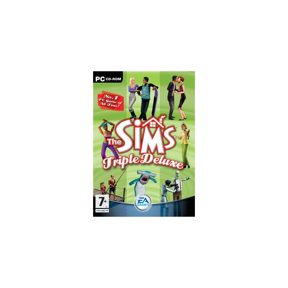 The Sims: Triple Deluxe (Pc Cd) 5030930039110