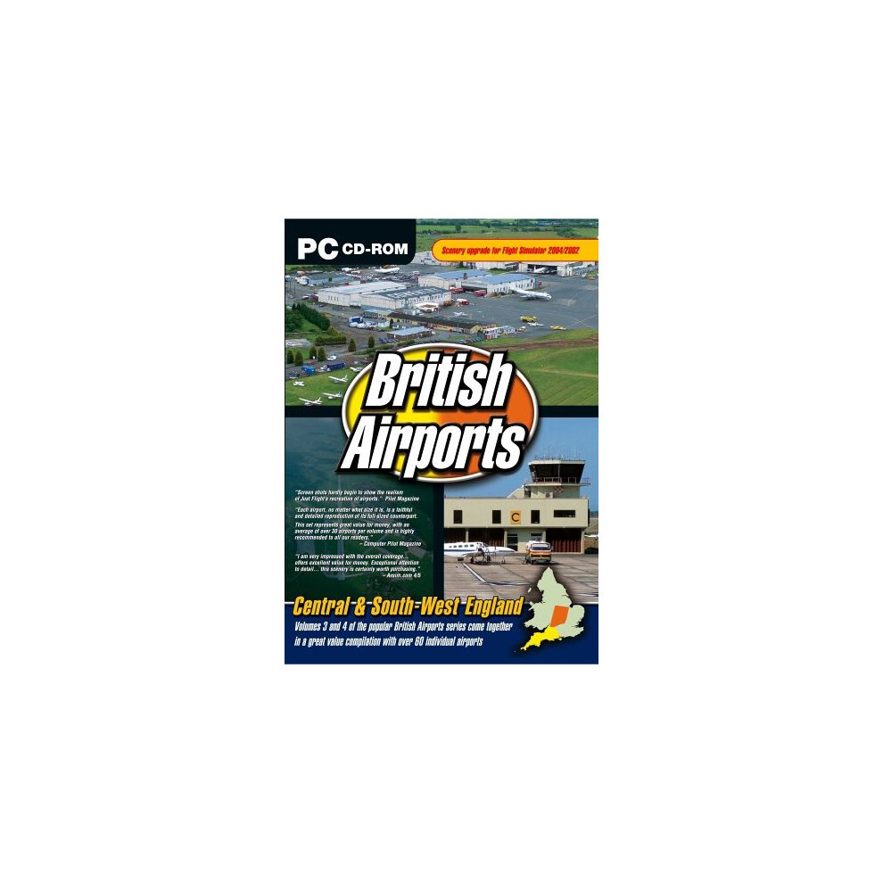 British Airports Central & South West England (Pc Cd) 5035063004516