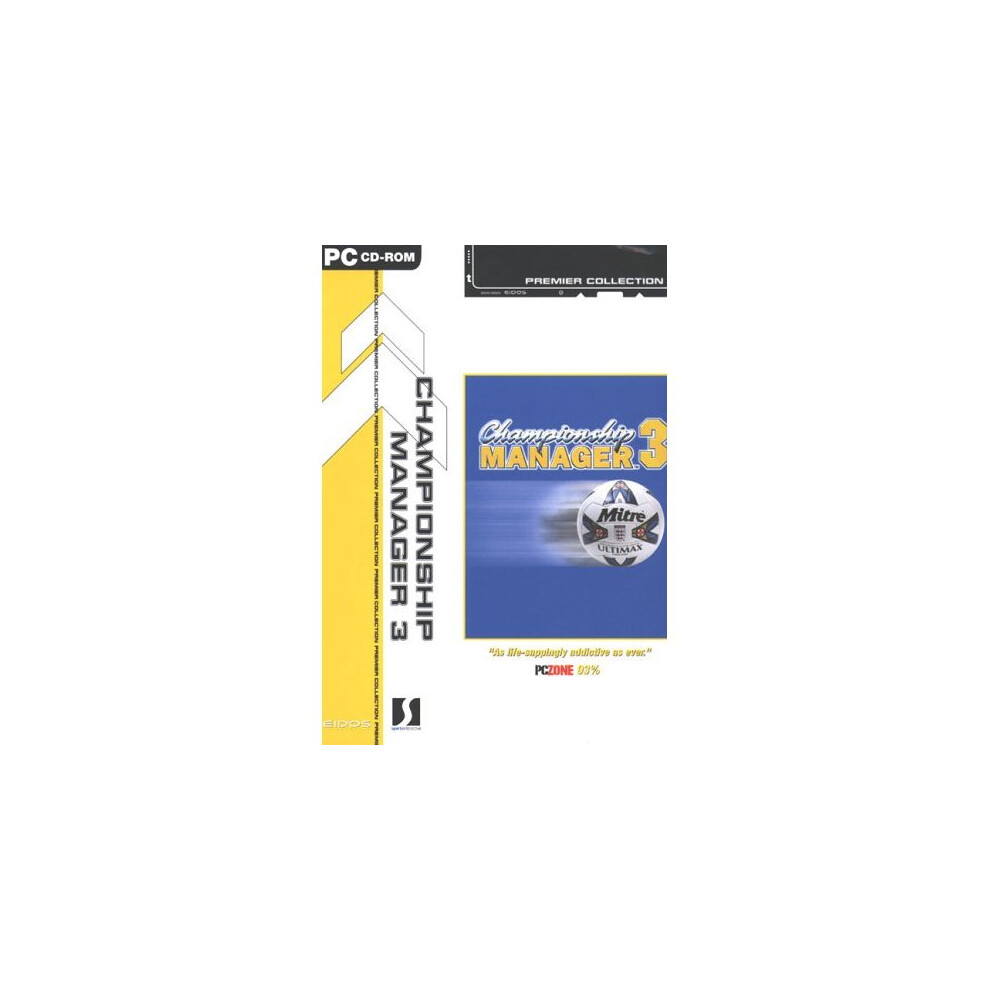 Championship Manager 3 (Pc Cd) 5032921014281