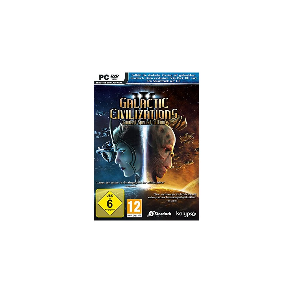 Galactic Civilizations Iii (Usk Ab 6 Jahre) Pc 4260089416970