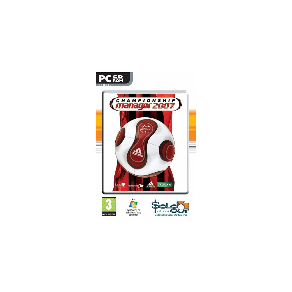 Championship Manager 2007 (Pc Dvd) 5050740023444
