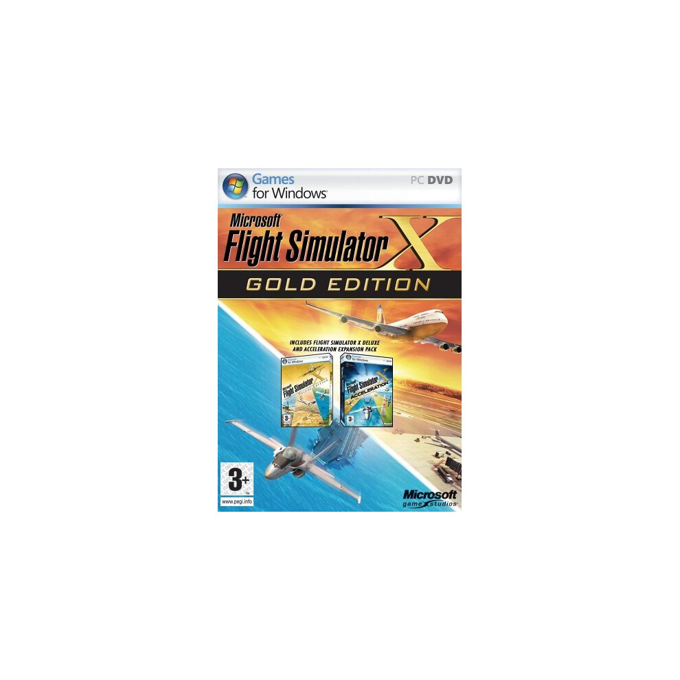 Flight Simulator X - Gold Edition (PC)