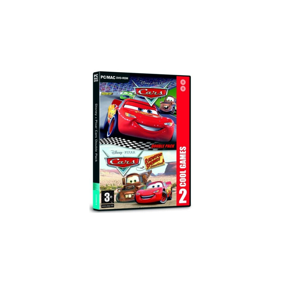 Focus Multimedia Ltd Disney Pixar Cars - Cars Radiator Springs Adventures Double Pack (Pc Dvd)