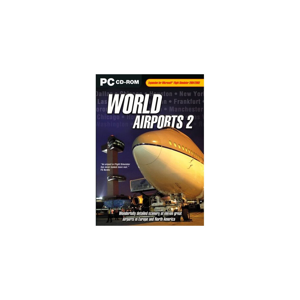 World Airports 2 Add-On For Fs 2002/2004 (Pc Cd) 5035063004134