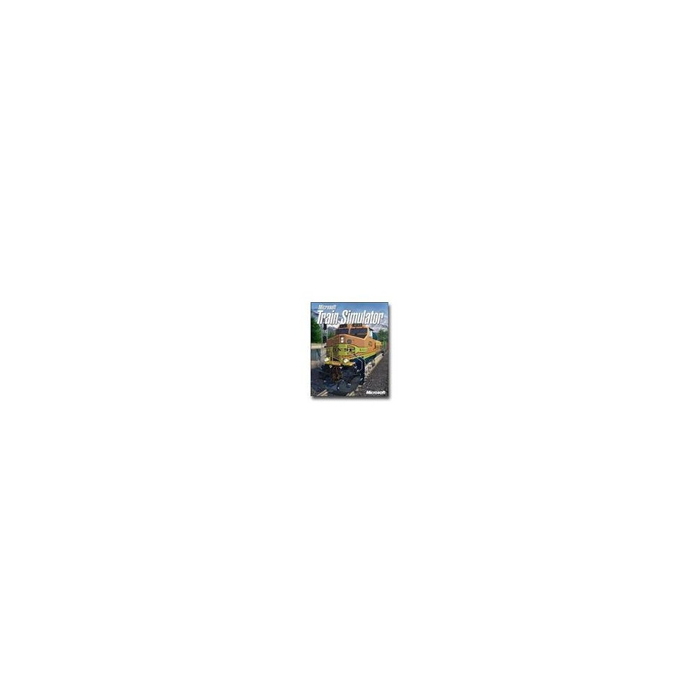 Microsoft Train Simulator (PC CD)