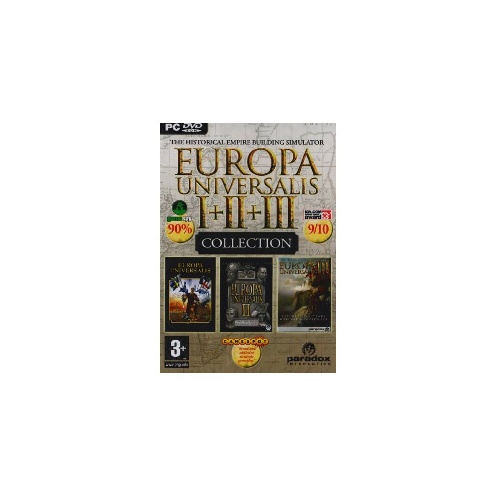 Europa Universalis Collection - 1 2 And 3 (Pc Dvd) 4014935241946