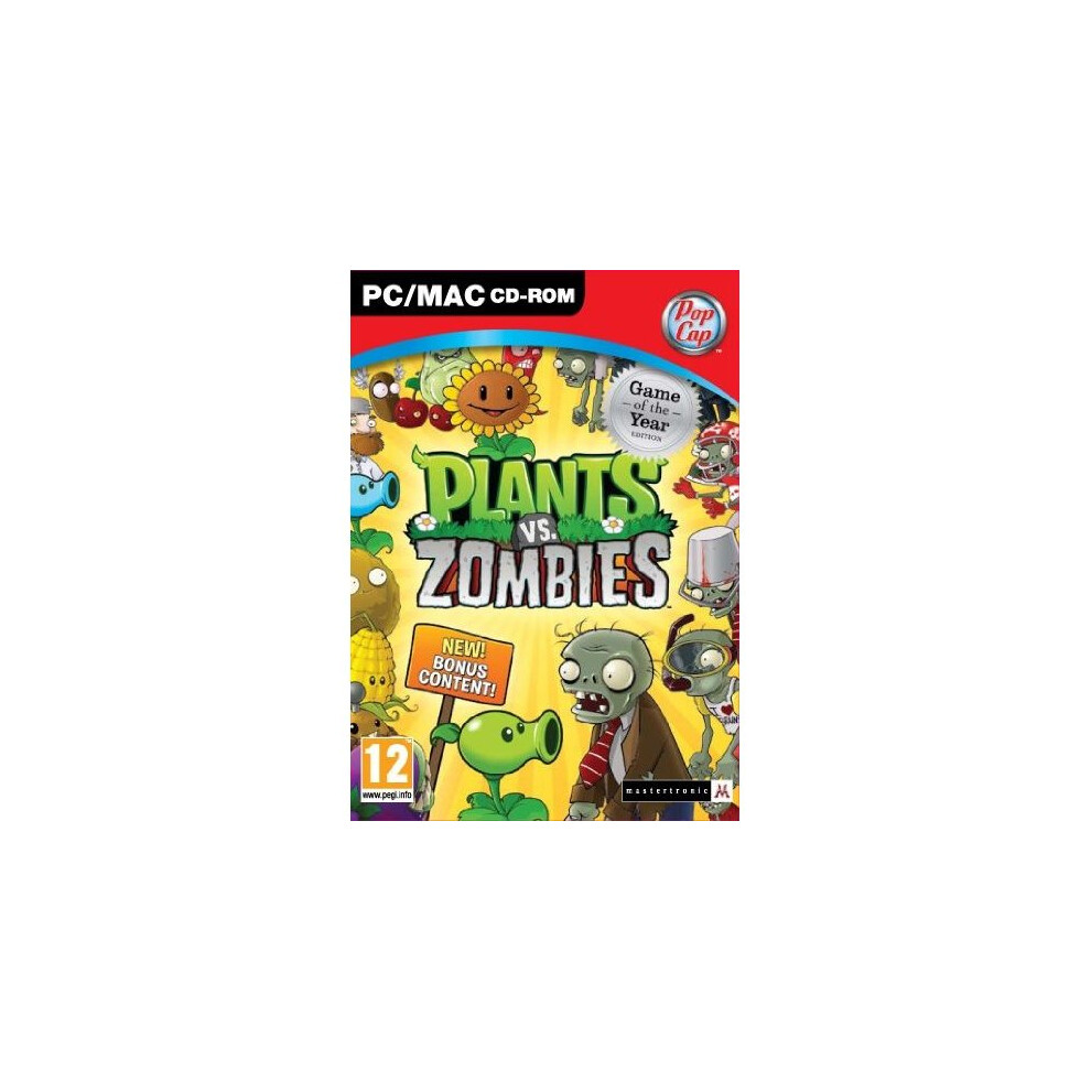 Plants Vs Zombies Goty Edition (Pc Cd) 5050740024373