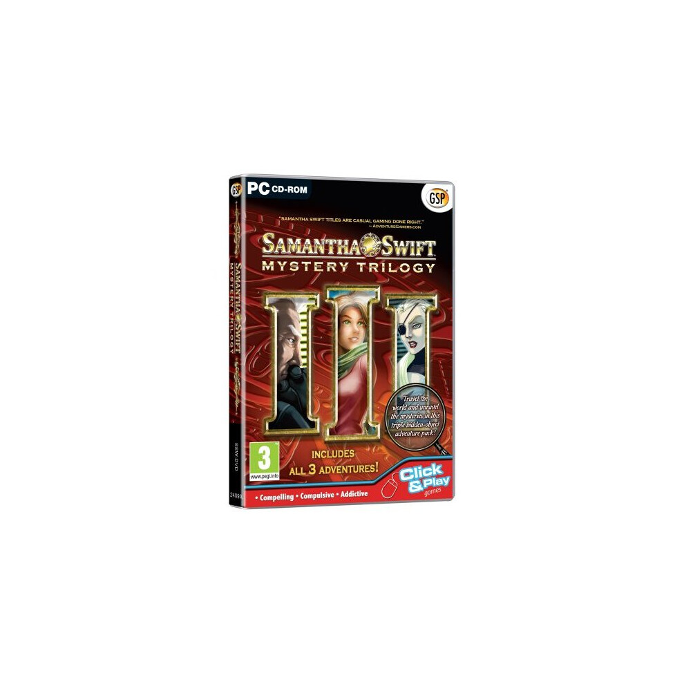 Samantha Swift Mystery Trilogy Pack (Pc Cd) 5016488121989