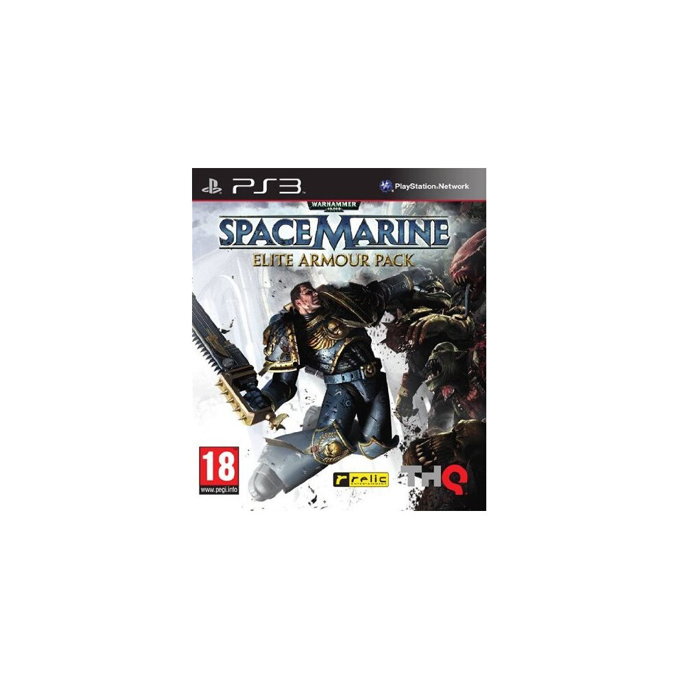 Warhammer 40 000: Space Marine & Elite Armour Pack (Ps3) 4005209151870