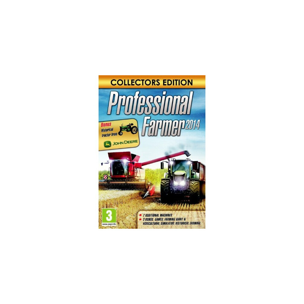 Professional Farmer 2014 Collectors Edition (PC DVD)-image-OPC-PCKXD2-NEW