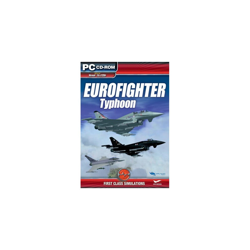 Eurofighter: Typhoon Add-On For Fs 2004/Fsx (Pc Cd) 5060020472916