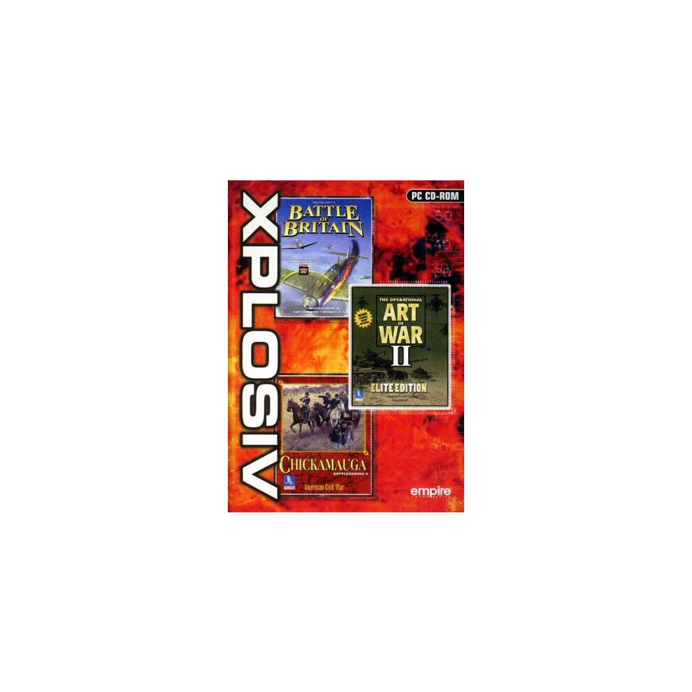 Chickamauga: Battle Of Britain And Operational Art Of War Ii - Xplosiv Triple Pack(Pc Cd) 5017783553307