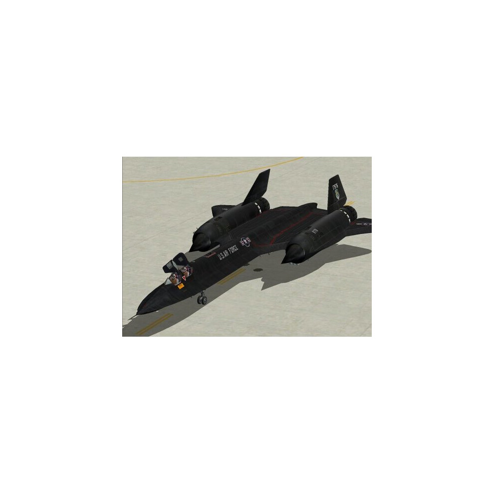 Sr-71 Blackbird Add-On For Fs 2004 (Pc Dvd) 5035063005131