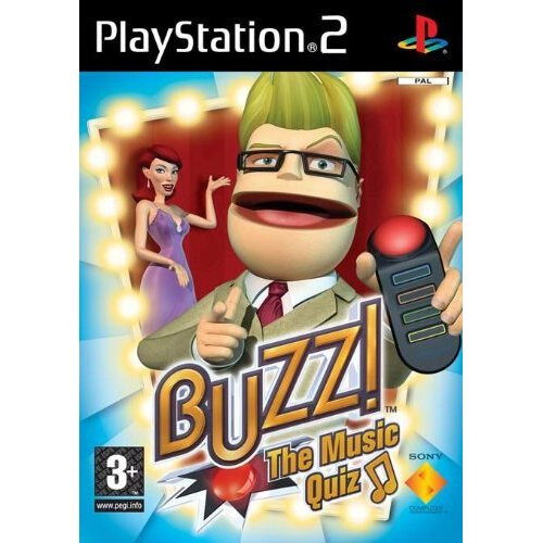 Refurbished Playstation Buzz! The Music Quiz (No Buzzers) (PS2)