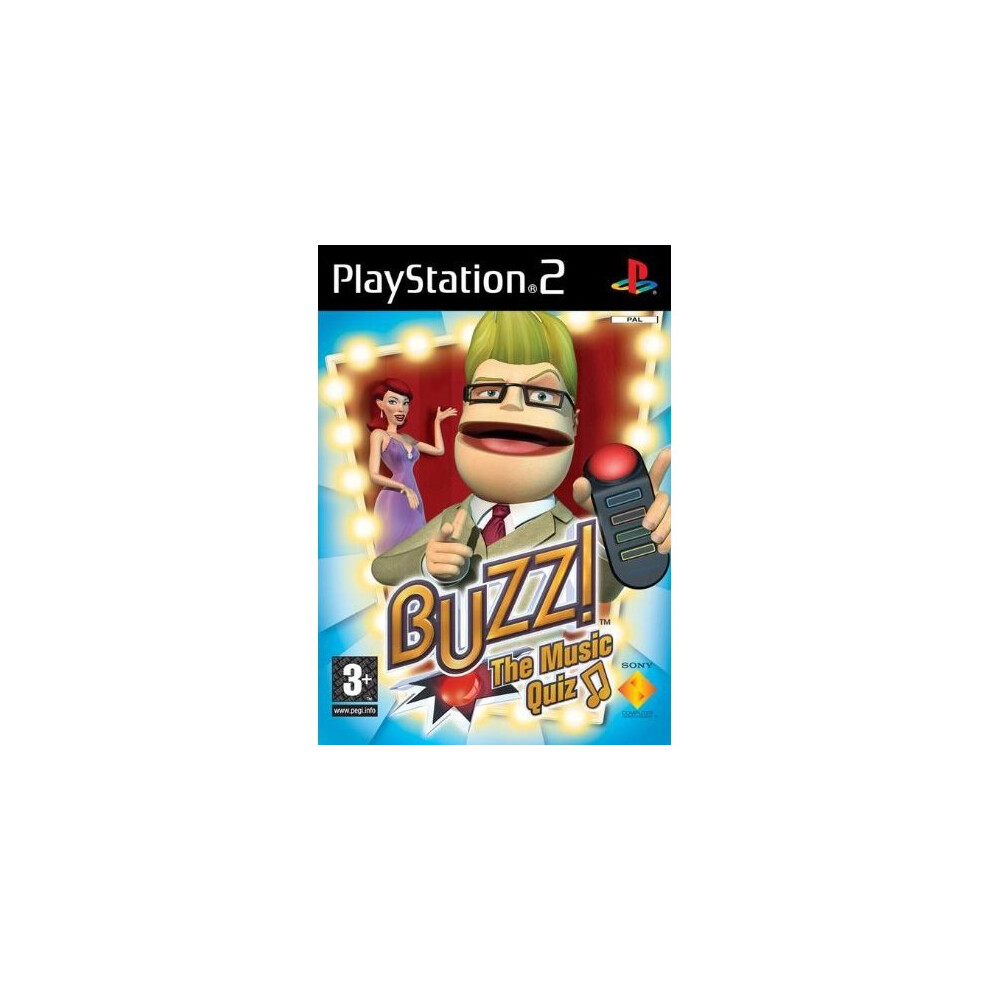 Playstation Buzz! The Music Quiz (No Buzzers) (Ps2)