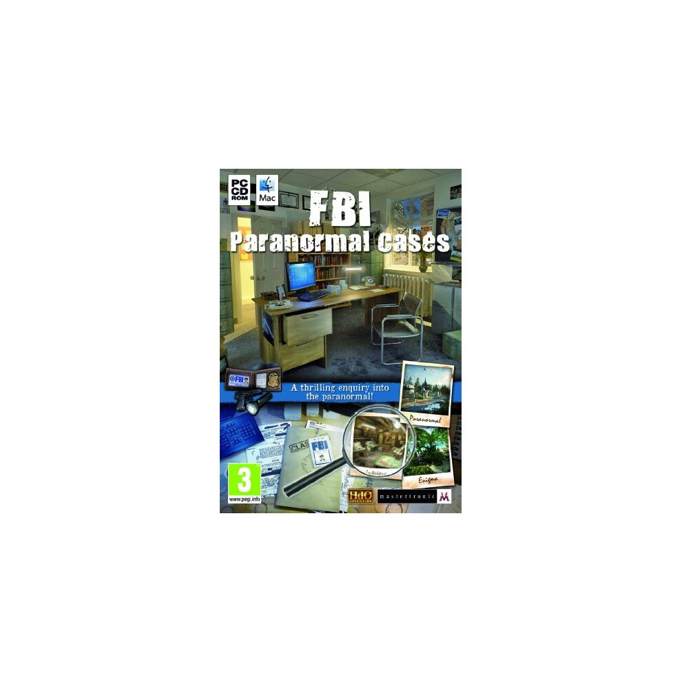 FBI - PARANORMAL CASES - PC / MAC CD-rom 2010 - Image 2