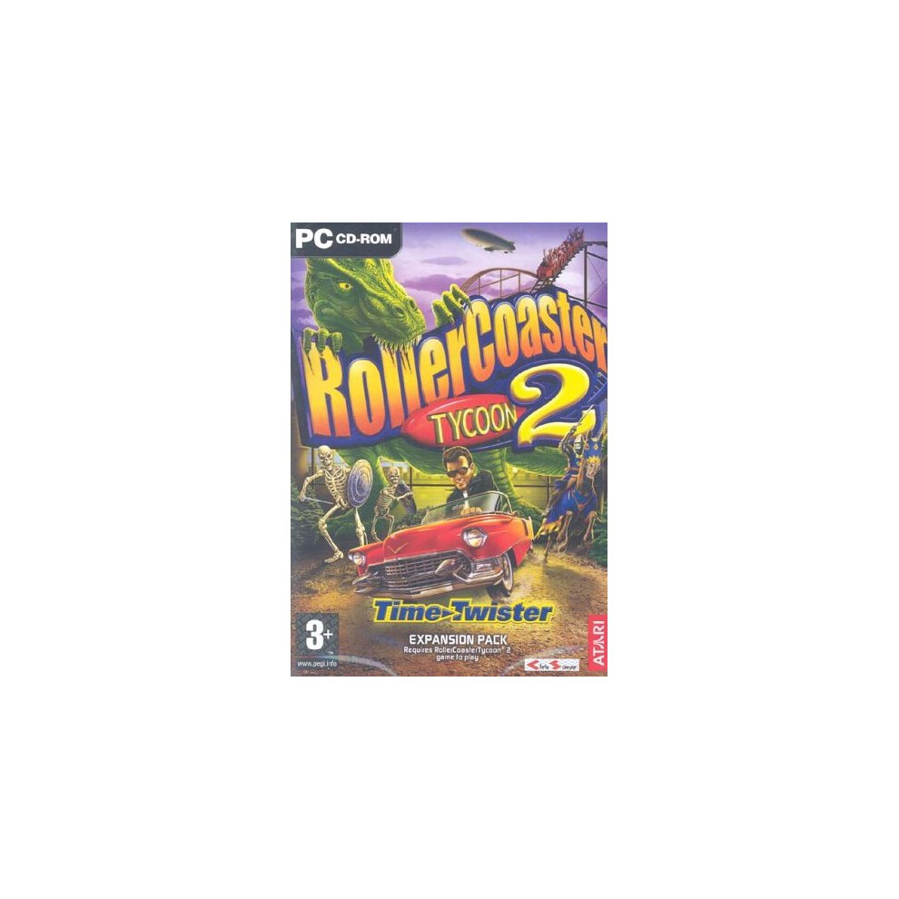 Bandai Roller Coaster Tycoon 2: Time Twister Expansion Packã (Pc Cd)Ã