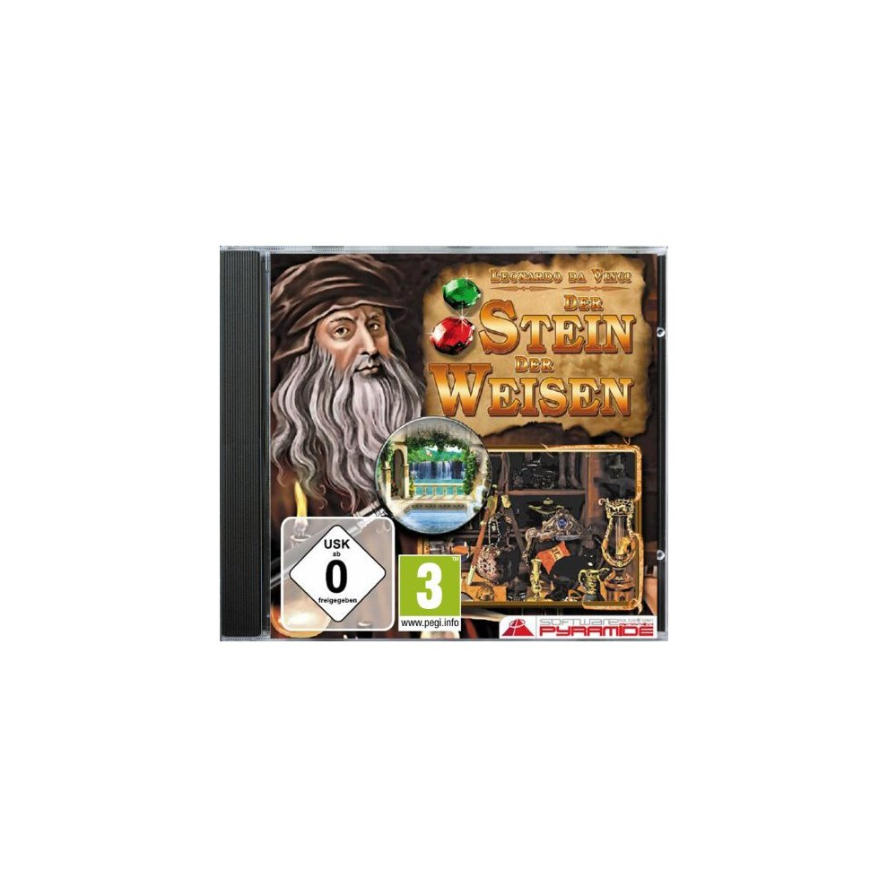 Software Pyramide Leonardo Da Vinci - Der Stein Der Weisen - Video Games (Pentium Iii 400 Mhz Pc 4012160311410