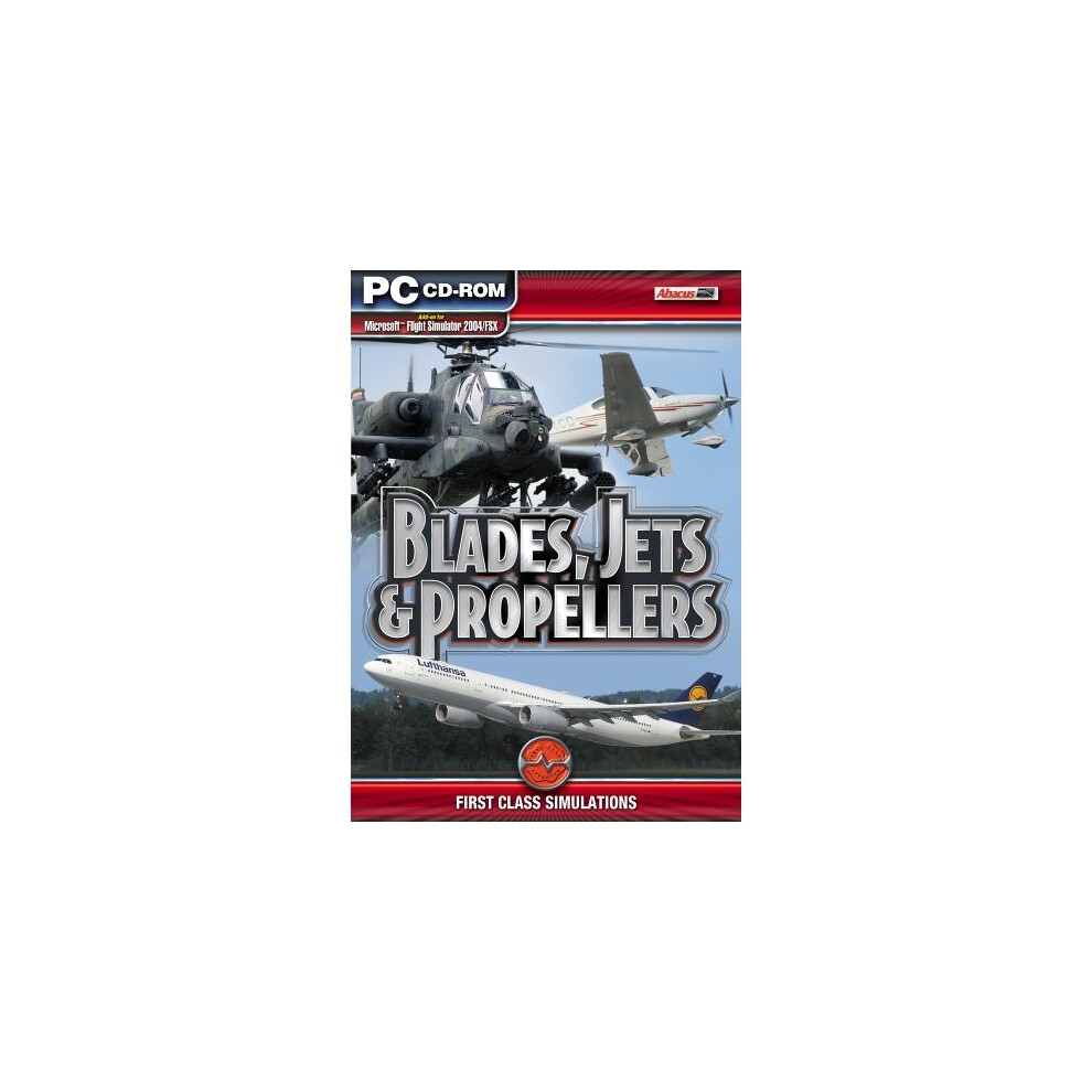 Blades Jets And Propellers: Add-On For Flight Simulator 2004/Fsx (Pc Cd) 5060020472657