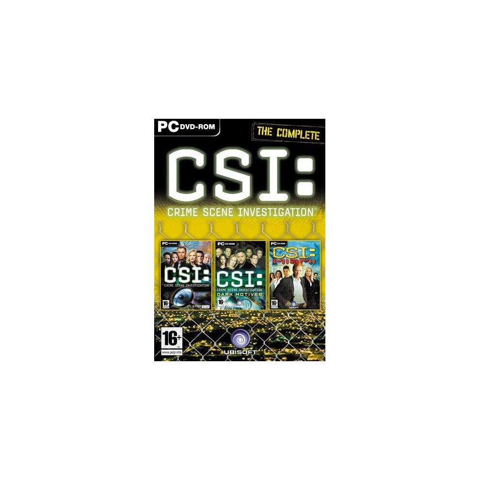 Crime Scene Investigation Triple Pack (Pc Dvd Rom) Dark 3307210209795