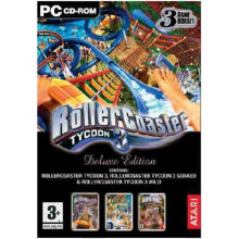 Rollercoaster Tycoon 3 Deluxe (PC DVD) - Includes Soaked and Wild Expansion Packs