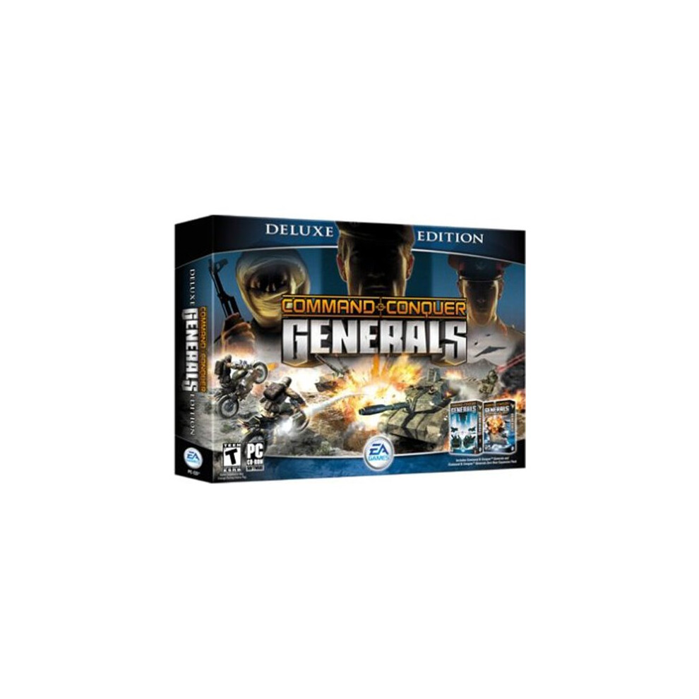 Command & Conquer: Generals Deluxe - C&C Generals & Zero Hour Expansion Pack-image-OPC-PCM5ZV-REFURBISHED
