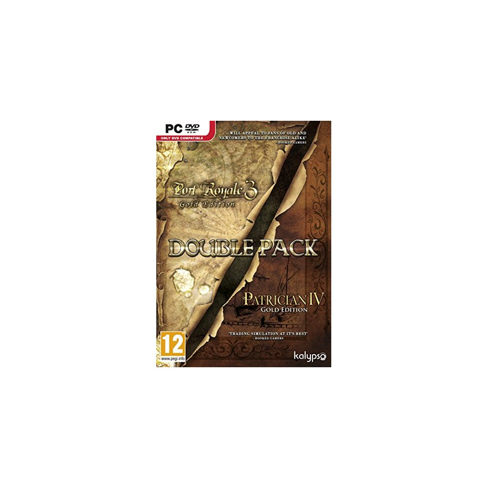 Patrician Iv And Port Royale 3 Double Pack (Pc Dvd) Gold 4260089416307